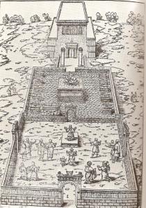 Reconstrucción del templo por Francisco Vatablus (1540)